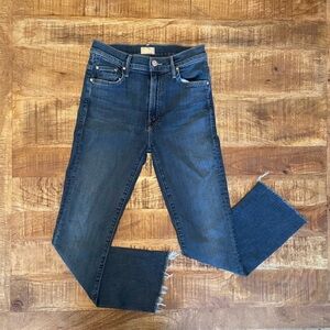 Mother denim insider step crop